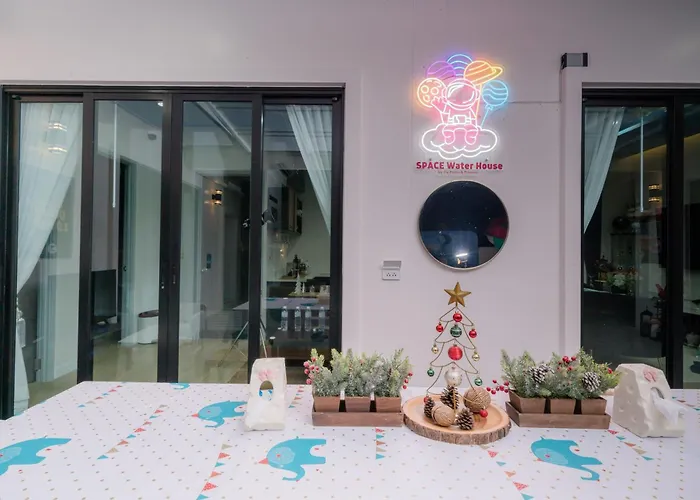 Space Water House พูลวิลล่าครอบครัว วันหยุดที่บ้าน