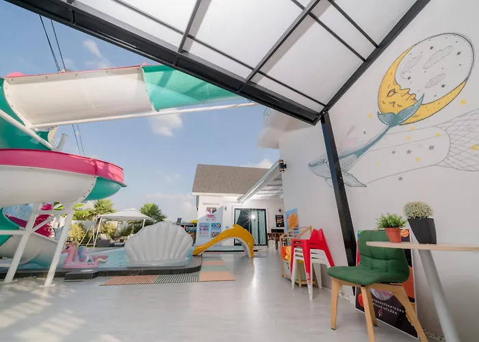 วันหยุดที่บ้าน Space Water House พูลวิลล่าครอบครัว *